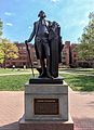 Copy (1932) after George Washington by Jean-Antoine Houdon (1791), George Washington University