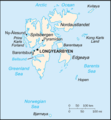 Svalbard map