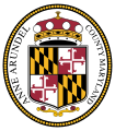 ◣OW◢ 21:05, 26 May 2020 — Seal of Anne Arundel County, Maryland SVG