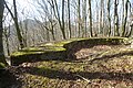 Mauerkrone des Südturms der Ostburg (wiederaufgebaut)