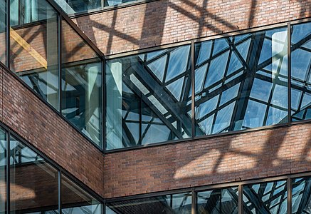 Detail of the Central Branch of Greater Victoria Public Library, Canada