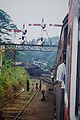 Gantry of Sri Lanka semaphore signals,main line,Sri ...