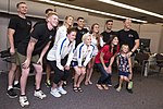 Thumbnail for File:USWNT players pose at Pearl Harbor-Hickham 151203-N-TE668-077.JPG