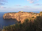 Pogled na Ventotene in observatorij za ptice