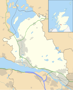 Overtoun House is located in West Dunbartonshire