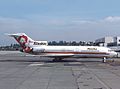 B727-100 of Alaska Airlines, taken by Michel Gilliand.