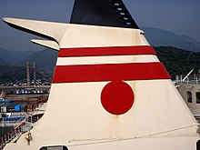 Funnel mark of Hankyu Ferry.jpg