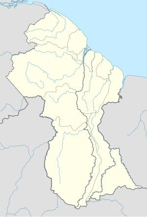 Ellmanwau River is located in Guyana