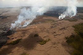 Exemple de fissure volcanique : le Kamoamoa.