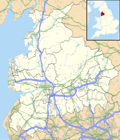 Samlesbury is located in Lancashire