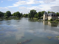 The Loir in La Flèche.