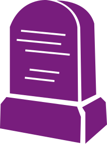 Purple tombstone icon.svg