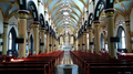 The cathedral interior after the 2017 renovation