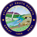 Seal of South Dakota.