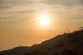 Sunset on the Sea of Azov, Taganrog Bay, Russia.jpg