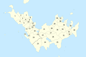 The quartier of Col de la Tourmente marked 12.