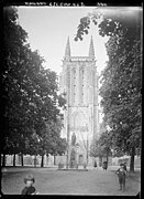 L'église Saint-Trémeur au début du XXe siècle.