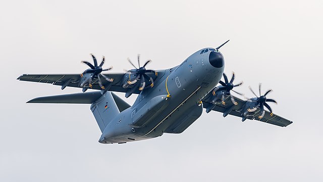 German Air Force Airbus A400M (reg. 54+01, cn 018) at ILA Berlin Air Show 2016.