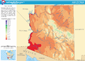 Image 11Arizona's average rainfall (from Geography of Arizona)