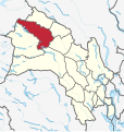 English: Location of en:Ål in Buskerud County in Norway