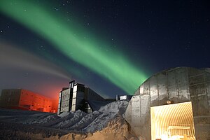 Aurora Australis, Amundsen-Scott Güney Kutbu İstasyonu