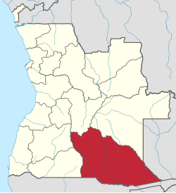 Cuando Cubango, province of Angola