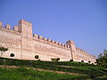 Vista della cinta muraria