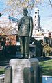 Estàtua a Quebec, davant l'hôtel Loews le Concorde.