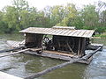 Floating mill on the Mur in Slovenia