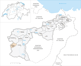 Schönengrund – Mappa