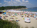 La plage nord et le golfe Atliman en journée