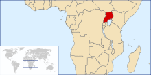 Description de l'image LocationUganda.svg‎.