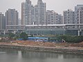 Qianshan Railway Station from the Qianshan Bridge