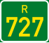 Streeksroete R727 shield