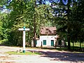 Pavillon de chasse de la forêt d'Halatte à Senlis (Oise).