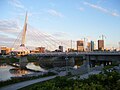 Winnipeg's skyline from St. Boniface