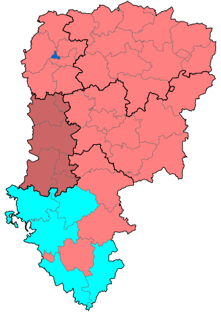 Nuance politique des candidats arrivés en tête dans chaque canton au 2e tour dans le département de l'Aisne.