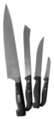 Four kitchen knives