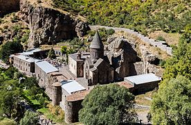 Monasterio de Geghard, Armenia.