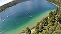 Aerial View of Emerald Bay