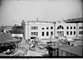 Vista del Coliseo durante su construcción en 1921.