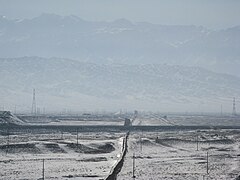 Muntanyes de Qilian i la Gran Muralla