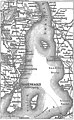 Historical map of the area surrounding Copenhagen (1888)