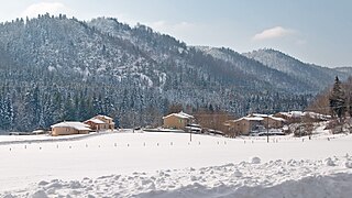 Le hameau de la Benague.