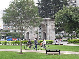 Ciclopaseo, Ciclovía Ejido Park Quito, Ecuador