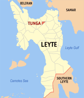 Tunga na Leyte Coordenadas : 11°15'N, 124°45'E