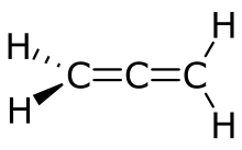 Propadiene structure.svg