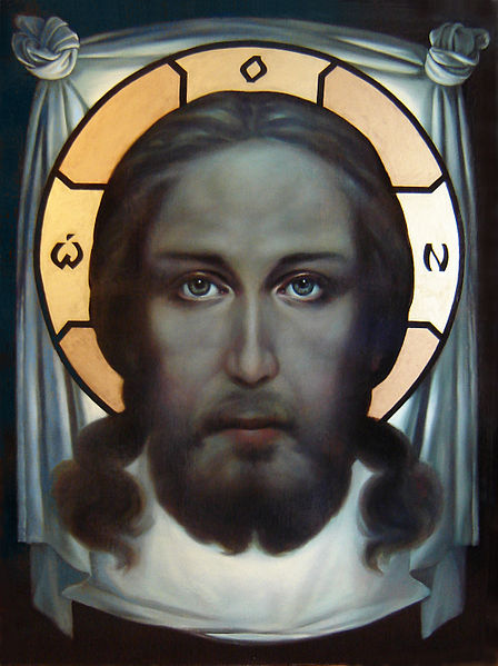 File:The face of Christ not made by hand. Artist A.N. Mironov.jpg