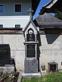 English: Timenitz/Timenica, Tombstone Jože Pogačnik, priest Deutsch: Timenitz/Timenica, Grabstein Jože Pogačnik, Pfarrer Slovenščina: Timenica, nagrobni kamen, Jože Pogačnik, duhovnik