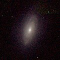 NGC 3521 dans l'infrarouge proche par l'étude 2MASS.